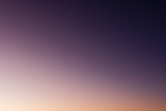 Colorful gradient nocturne autumn sky