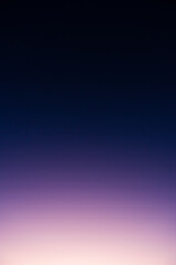 Colorful gradient nocturne autumn sky