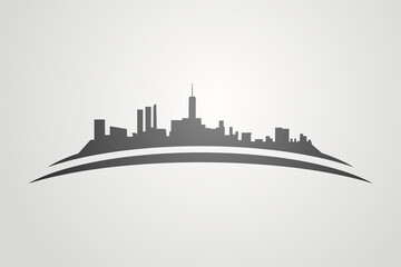 Naklejka premium Creative design of city illustration