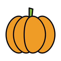 pumpkin fresh fill style icon