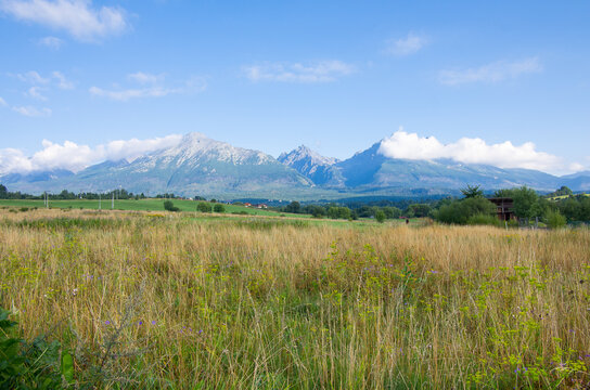 High Tatras, view from Nová Lesná, Slovak Republic