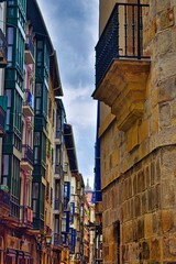 old town in bilbao