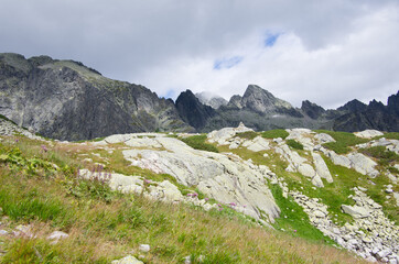 Fototapeta na wymiar Great Cold Valley, High Tatras, Slovakia, Europe