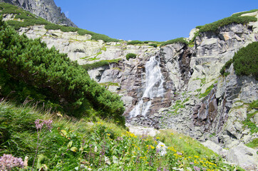 High Tatras,  Waterfall "Skok", Slovakia, Europe © Lenka Raková