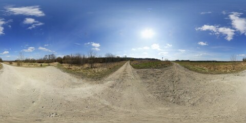 Rural Path HDRI Panorama