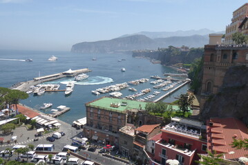 Fototapeta na wymiar Sorrento Harbour, Italy