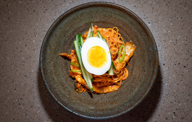 Bibim-guksu Korean food