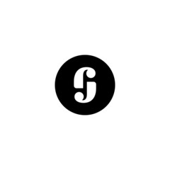 initial letter rj logo template vector eps
