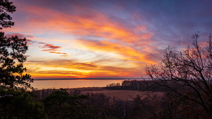 Sunset from a Lake Balaton