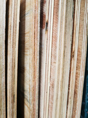 close up of plywood