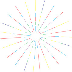 sunburst doodle, vintage radial burst, abstract line sunshine vector collection