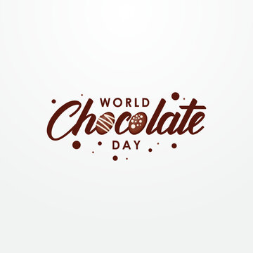 World Chocolate Day Vector Design Illustration For Celebrate Moment