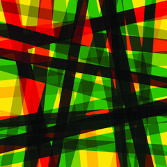 Multicolor Transparent Plaid Background - Dark - Vector files