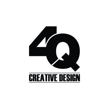 Letter 4Q logo icon design vector. monogram logo vector illustration