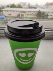 Obraz premium coffee in the city