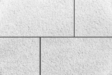 White stone floor texture and seamless background.