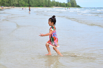 Little Girl at The Sea