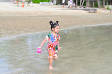 Little Girl at The Sea