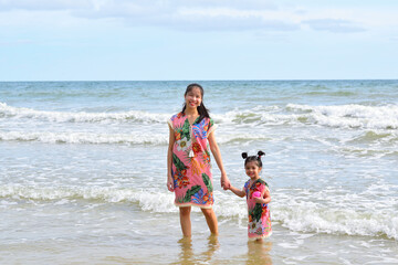 Little Girl at The Sea