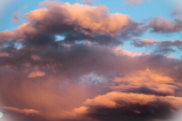 Fototapeta premium clouds and sun
