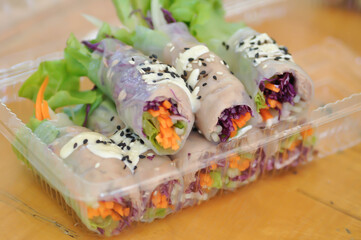 rice roll, fresh roll