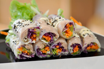 rice roll, fresh roll