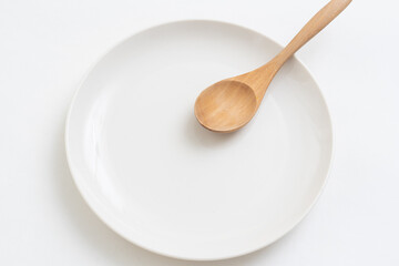 スプーンと皿