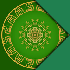 Abstract luxury background with mandala. Vector illustration. Ornament elegant invitation wedding card , invite.