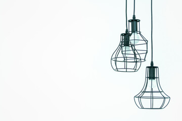 light bulb on white backgrounds 