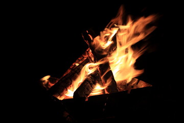 Healing bonfire