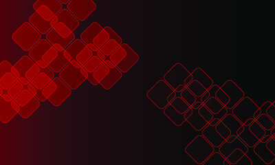 abstract red square vector background