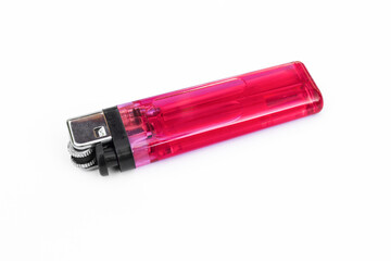 Lighters isolated on a white background.