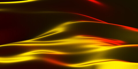 Colorful Liquid metallic wavy background