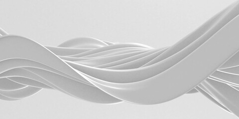 White abstract liquid wavy background