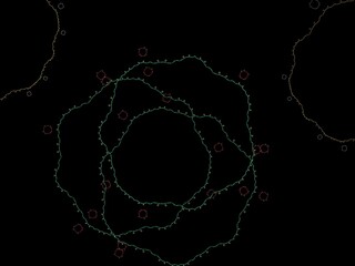 Imaginatory fractal background Image