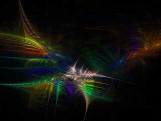Imaginatory fractal background Image