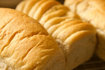 Stay home - Loaf Homemade rye bread. 