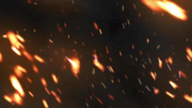 Jet Crash with Alpha Channel