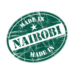 Made in Nairobi - obrazy, fototapety, plakaty