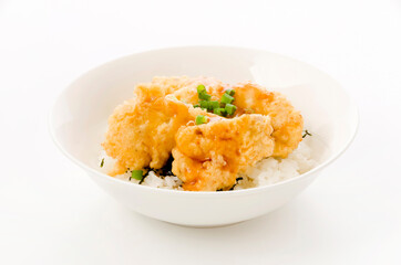とり天丼