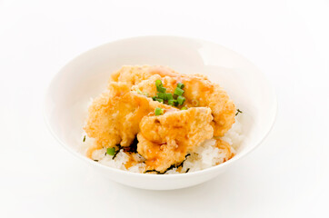 とり天丼
