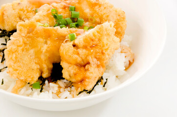 とり天丼