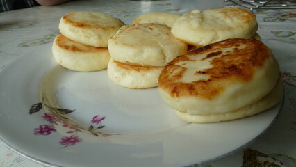 cheesecakes made from cottage cheese
