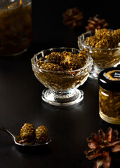 jam made from pine cones
