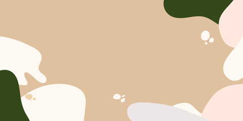 Abstract background with hand drawn textures, memphis style. Pastel color background