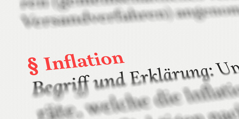 Inflation erklärt, rechtlich