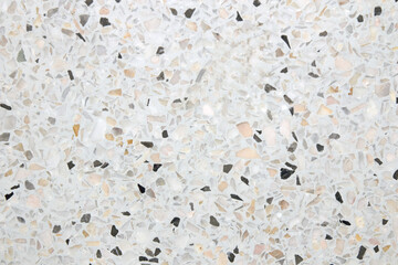 terrazzo floor texture white