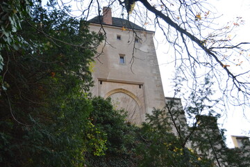 Karlstejn, Czech Republic June 12, 2020 Views of the castle in Karlstejn in the fall day