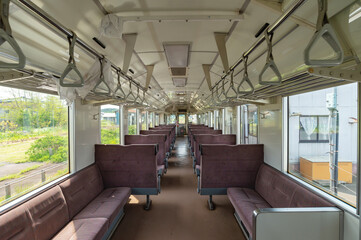 Obraz premium 【青森県五所川原市】鉄道車両