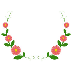 お花のフレーム